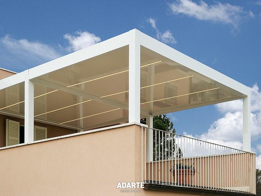 ADARTE Алюминиевая пергола с термоизоляционными панелями  A701  - Вид №2
