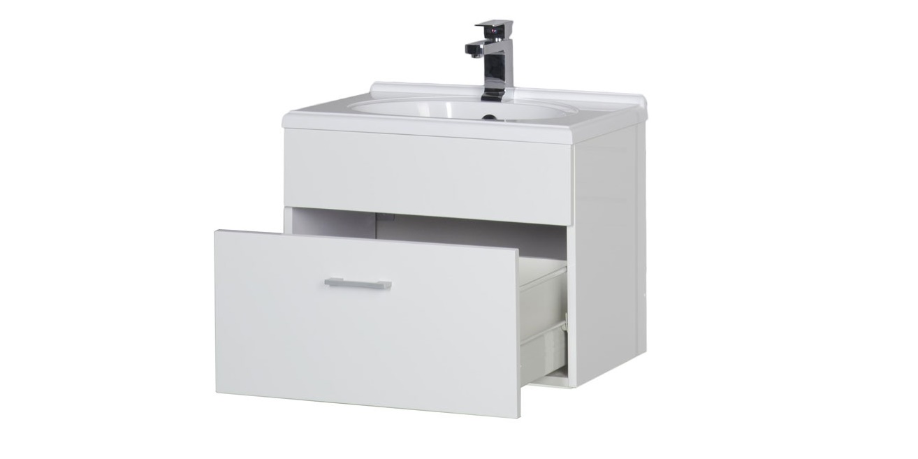 Комплект мебели Aquanet Данте 60 белый 00161320 - Вид №4