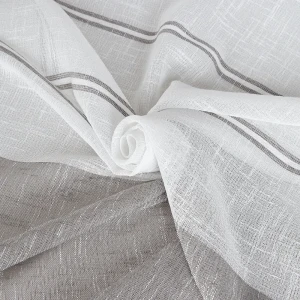 Тюль Купон велюр 280 см цвет серый