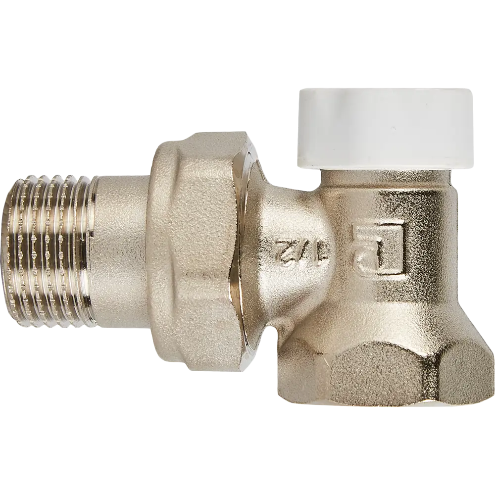 STOUT Угловой радиаторный клапан 1/2" для систем отопления 82432093 STLM-1459589 - Вид №1
