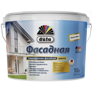 Краска фасадная Dufa ВД база 1 10 л