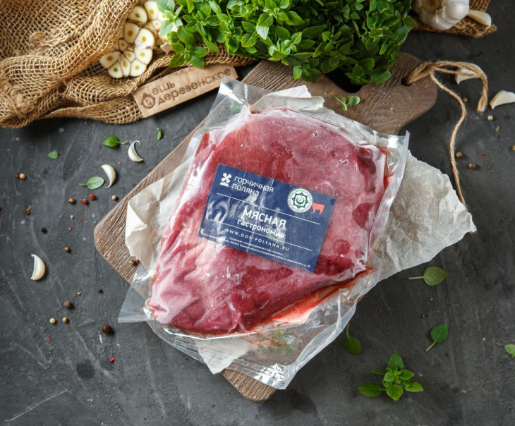 5283 Мякоть лопатки говяжья (замороженная) Вкусляндия  - Вид №2