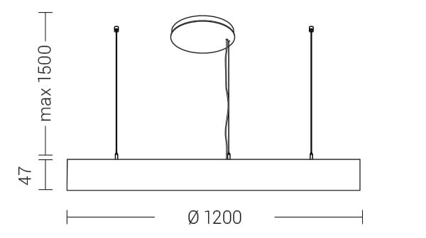 Алюминиевый светодиодный подвесной светильник Rossini Illuminazione ARCH-00033635 - Вид №7