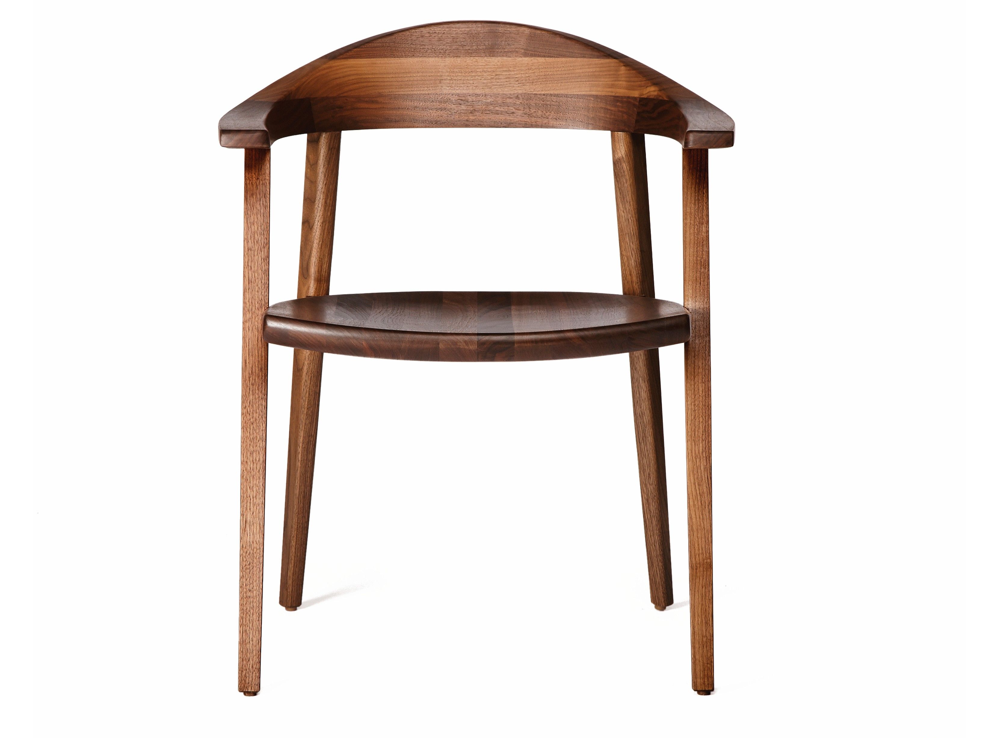 Стул из массива дерева с подлокотниками BassamFellows ARCH-00143399