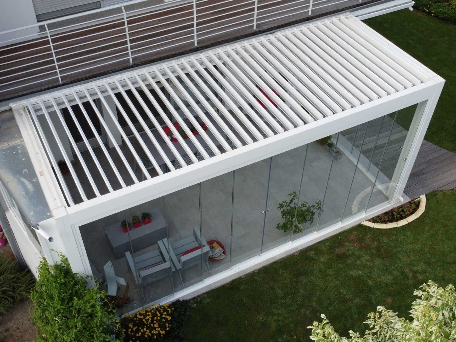 Пергола с алюминиевыми пластинами Belle Pergole Beauty ARCH-00097700 - Вид №2