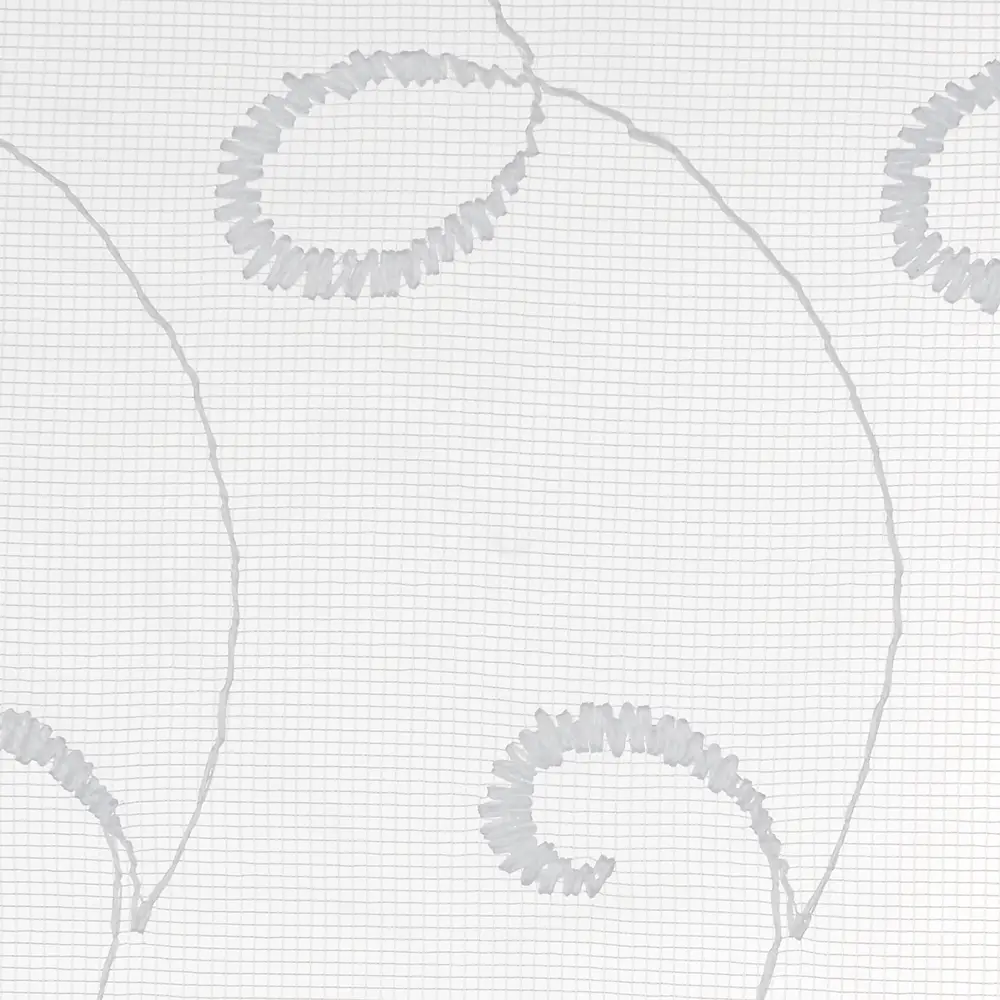 Тюль на ленте «Вензель», 250x260 см, вензель, цвет белый AMORE MIO STLM-2182441 - Вид №3