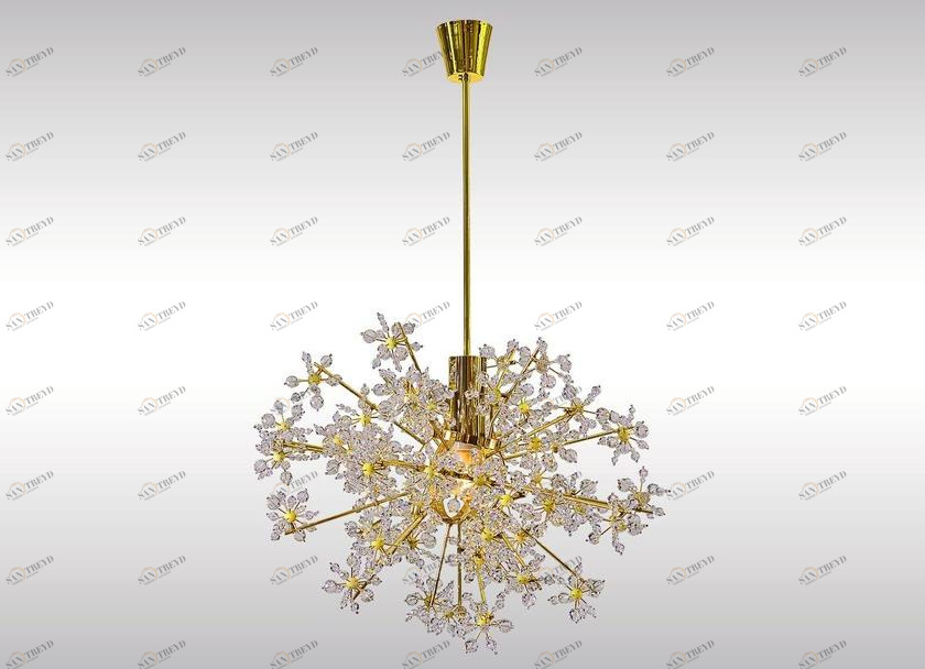 Woka Lamps Vienna Подвесной светильник с кристаллами  21510 