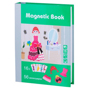 TAV025 Развивающая игра "На бал" Magnetic Book