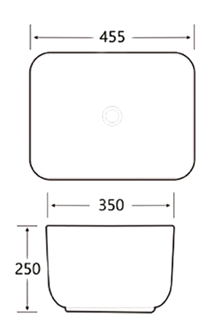 Раковина чаша SL-1113 SANTILINE  - Вид №1