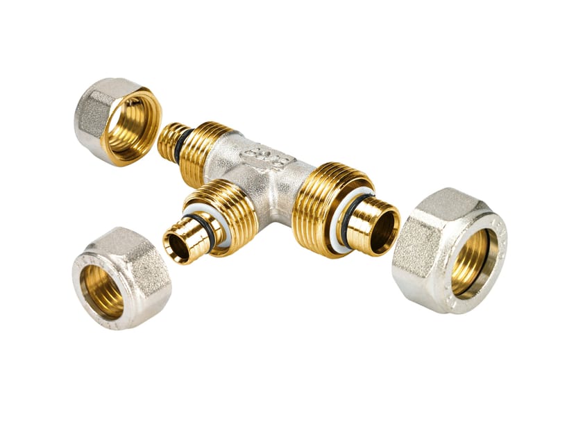 Латунный тройник для затяжки Cappellotto фитинги ARCH-00030531