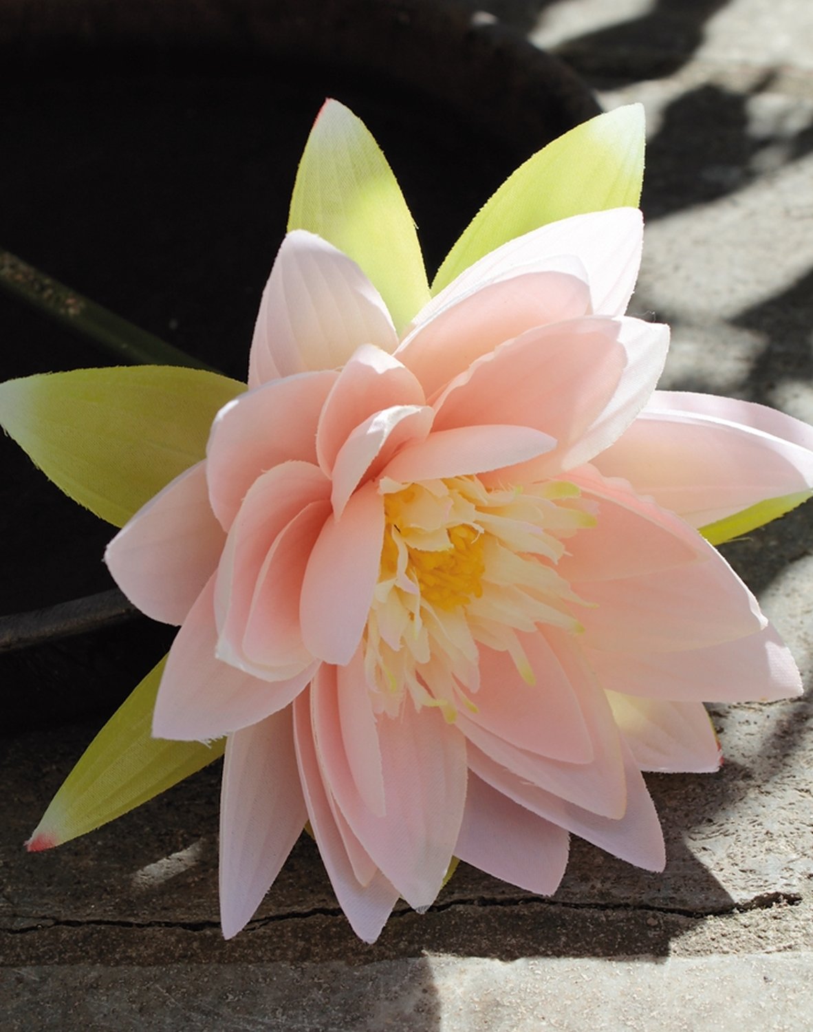 3899 500 a2 Искусственная кувшинка, 45 см, светло-розовая H-andreas 