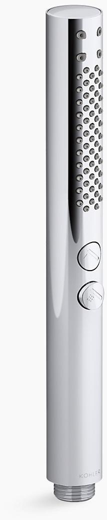 KOHLER Shift  + Круглый многофункциональный ручной душ со скоростью 2,5 галлона в минуту с технологией впуска воздуха Katalyst K-21335-BN  - Вид №1