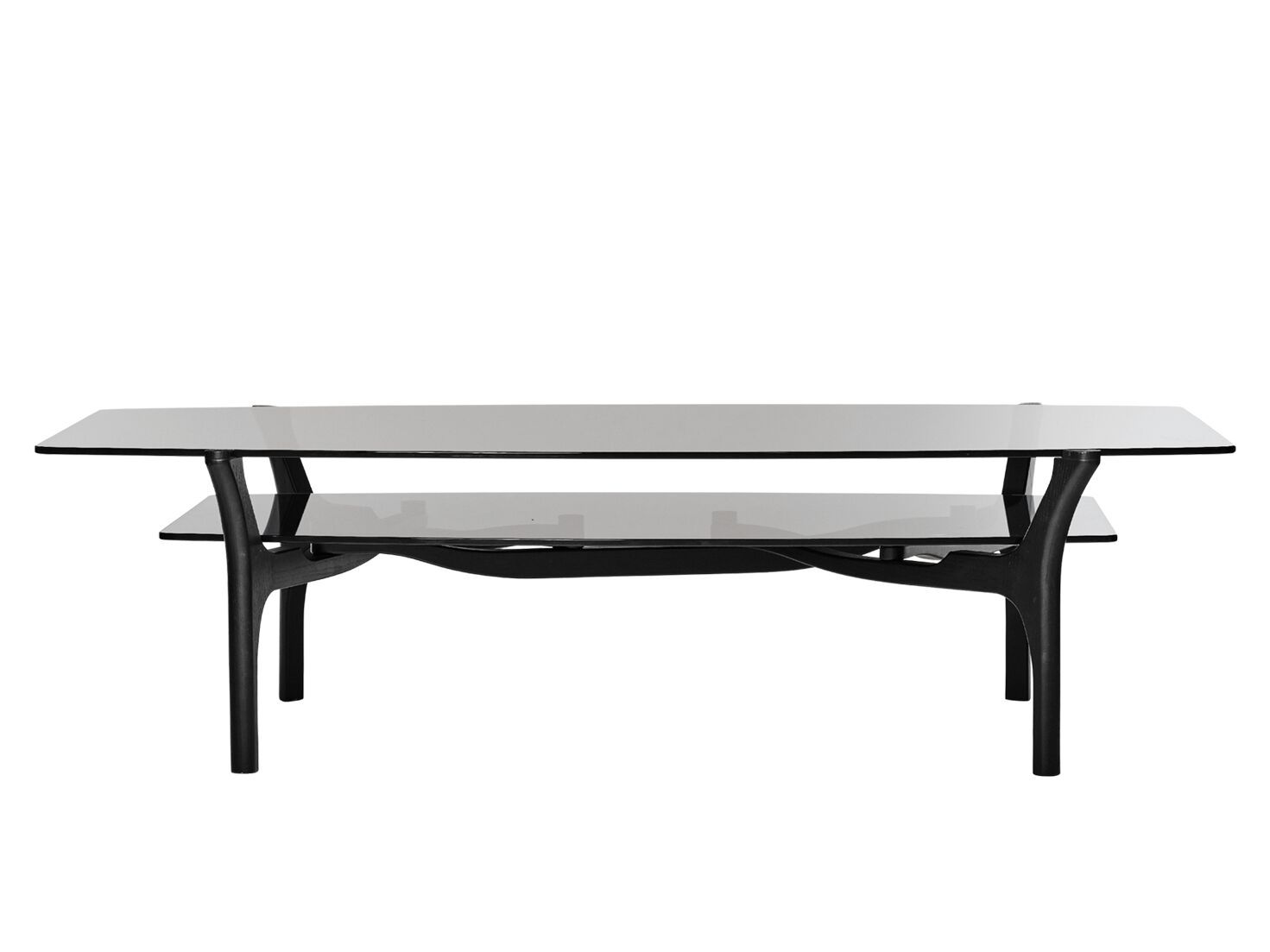 Деревянный и стеклянный журнальный столик / стол BD Barcelona Гаулино ARCH-00116179 - Вид №10