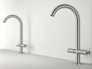 ZAZZERI Смеситель для раковины на столешницу из нержавеющей стали с одним отверстием Z316