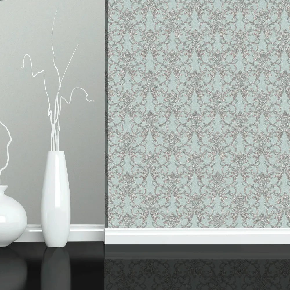 Обои флизелиновые Erismann Neochic зелёные 1.06 м 60061-05 STLM-2173413 - Вид №2