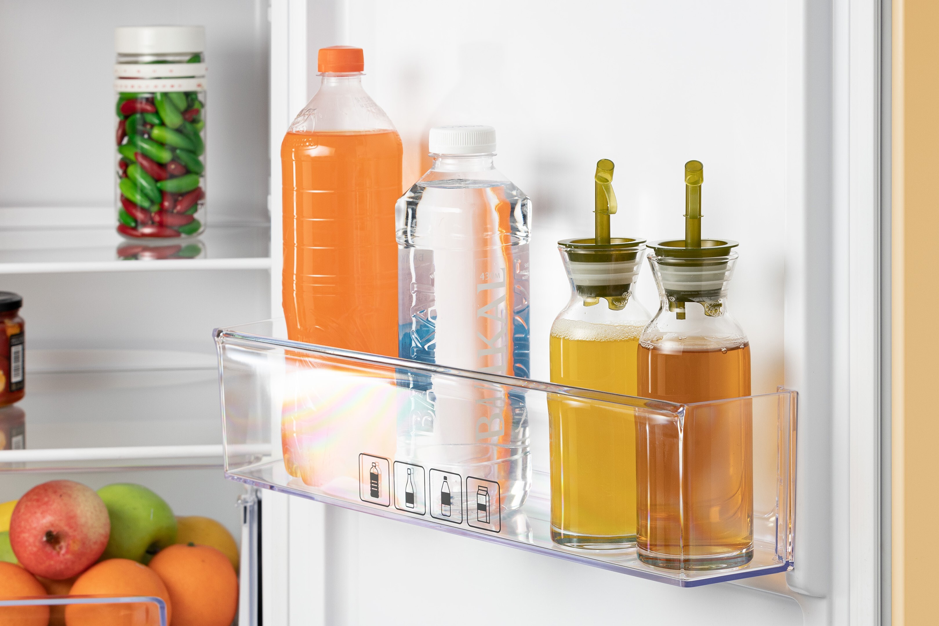 9021268 Холодильник с морозильником   Nordfrost NRB 154 E бежевый STDN-0053146 - Вид №6