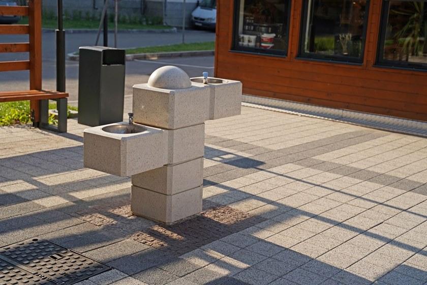 ENCHO ENCHEV - ETE Фонтан с бетонным полом для инвалидов  169  - Вид №8