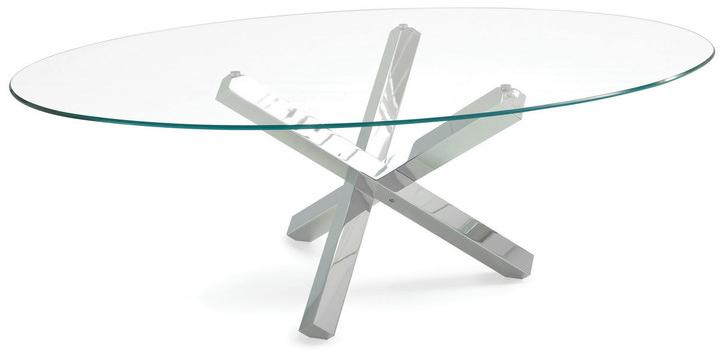 Sovet italia Овальный стеклянный стол Aikido sun-id-1465638 - Вид №1