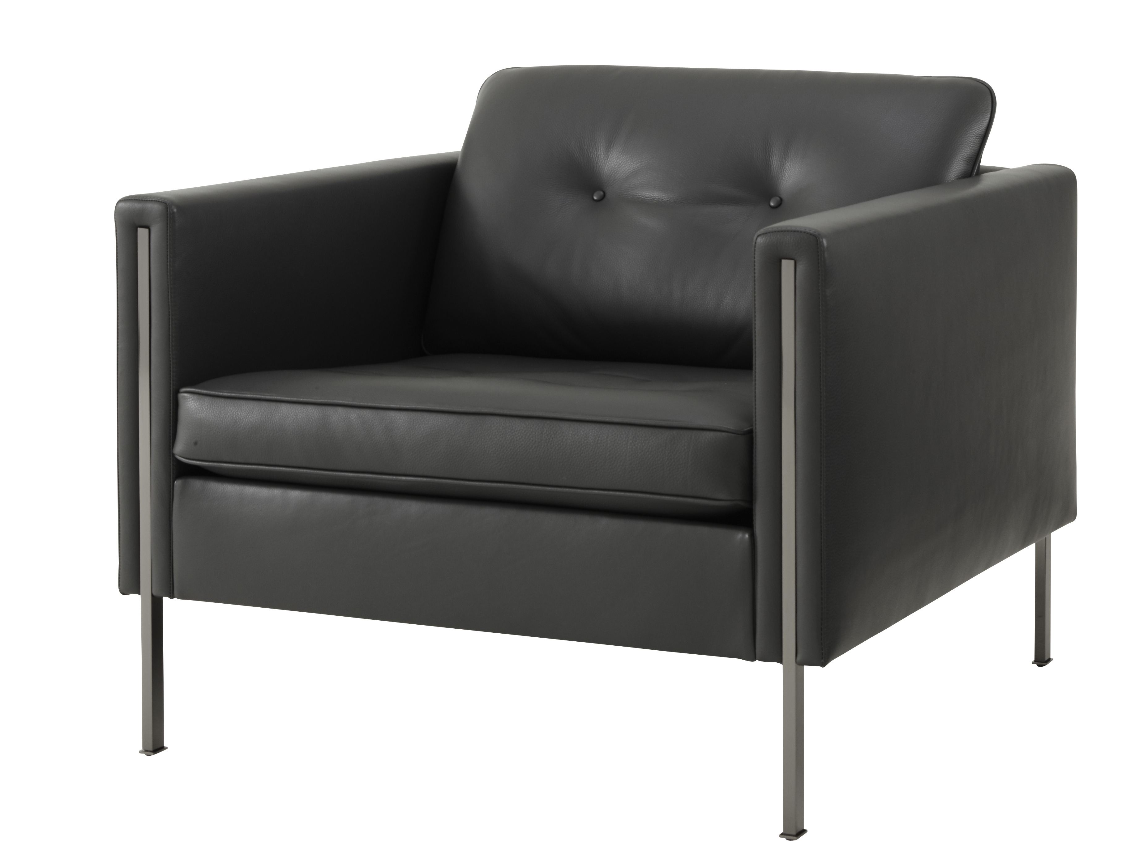 Кожаное кресло с подлокотниками Ligne Roset ARCH-00062937 - Вид №1