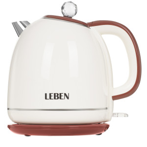 9237188 Электрочайник LEBEN 291-128 бежевый