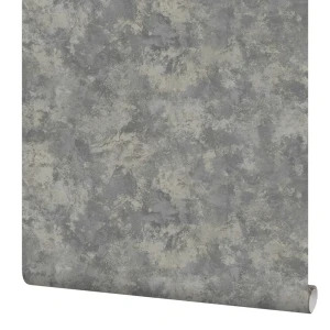 Обои флизелиновые Erismann Травертин темно-серые 1.06 м ЭР60262-05