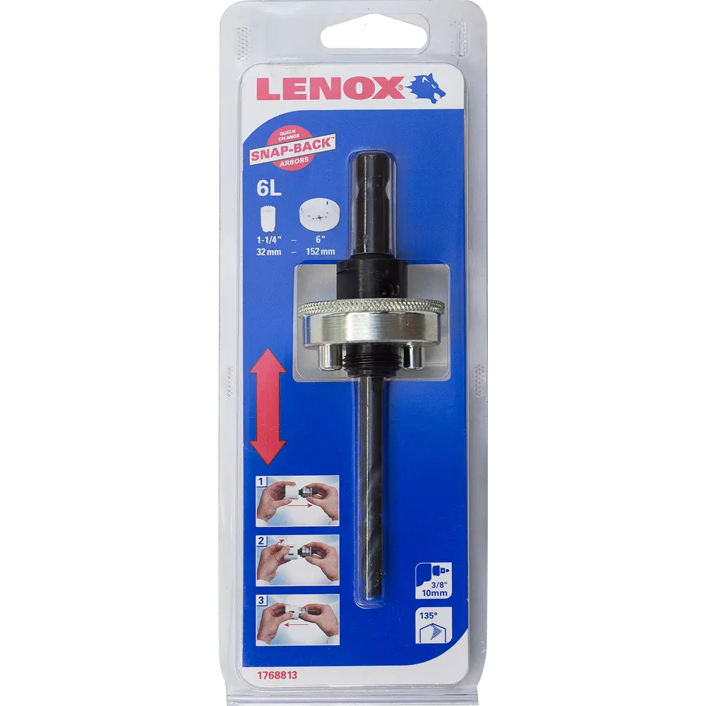 Держатель коронок биметаллических Lenox, 32-152 мм STLM-2094959 - Вид №2