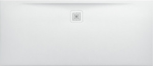 H2139560800001 Душевой поддон, материал Marbond, ультратонкий, прямоугольный, слив по длинной стороне LAUFEN PRO