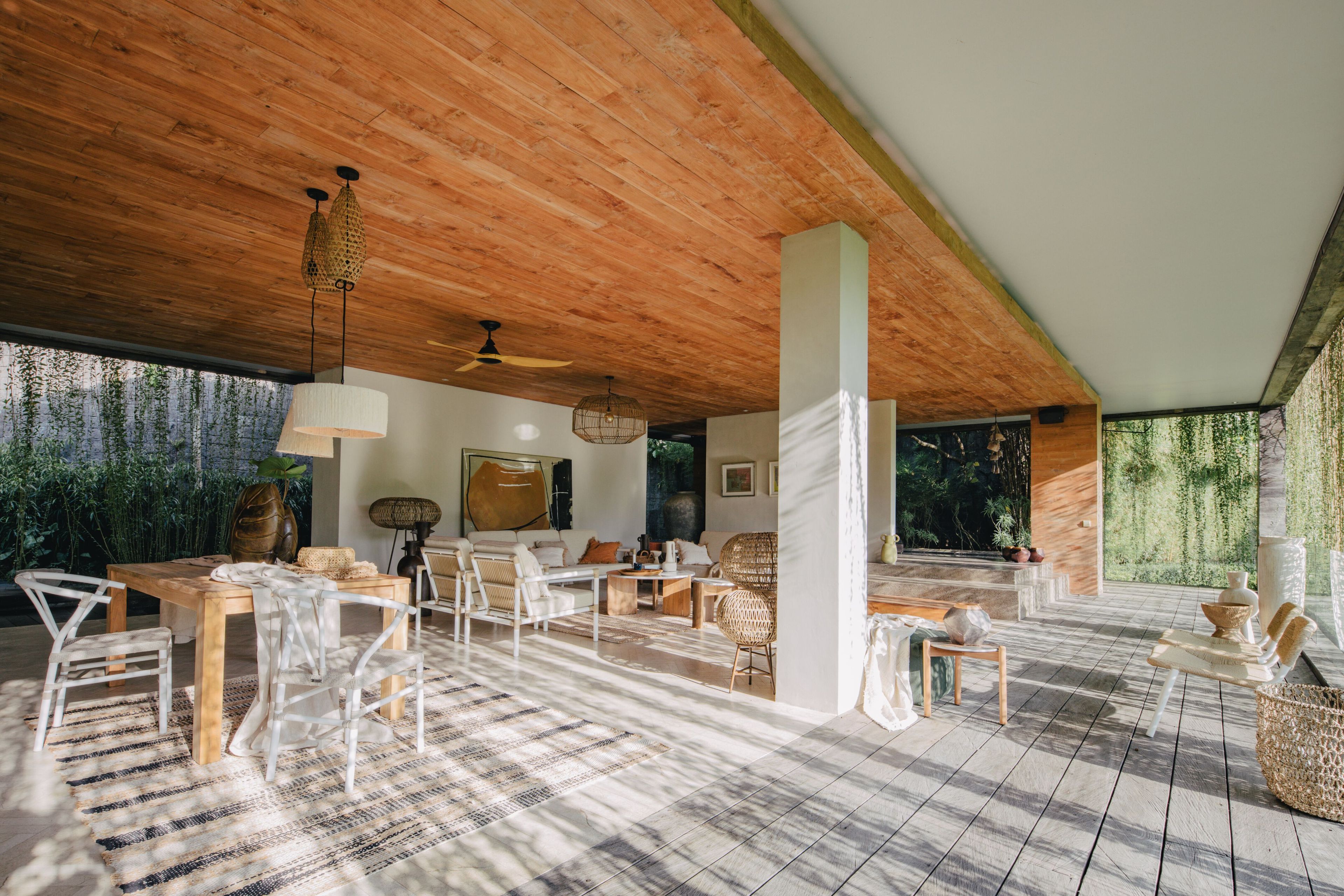 Прямоугольный садовый стол из тикового дерева cbdesign Orizont ARCH-00015816 - Вид №3