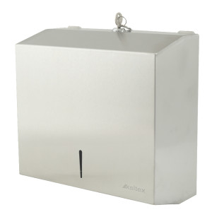 304009515 Диспенсер листовых полотенец TH-5821 SS KSITEX