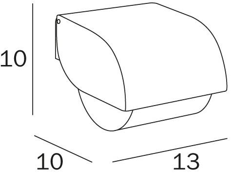 INDA® Держатель металлического рулона  A3827a  - Вид №1