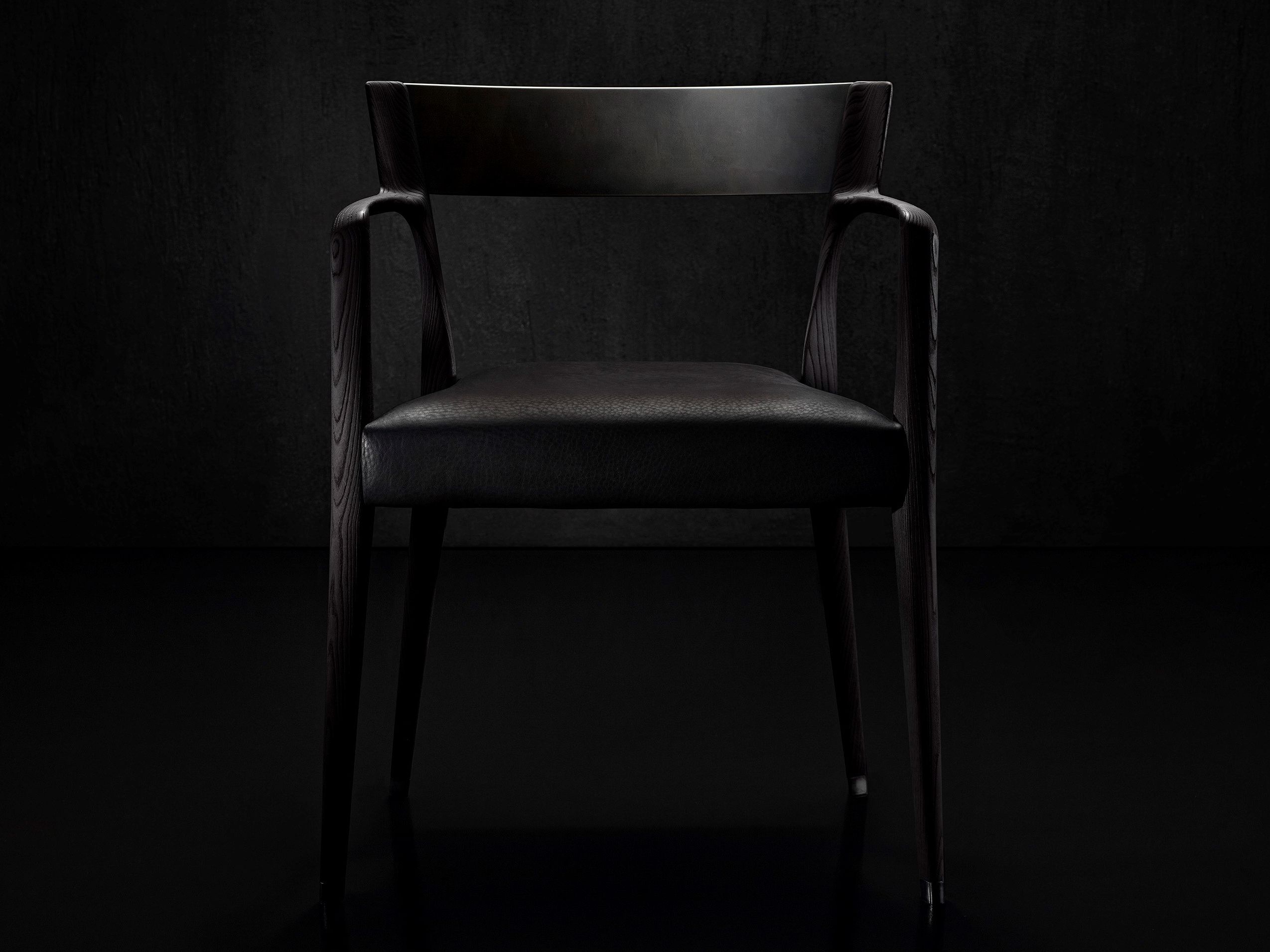 Деревянный стул с подлокотниками Henge CHAIR-VA 59 ARCH-00096128
