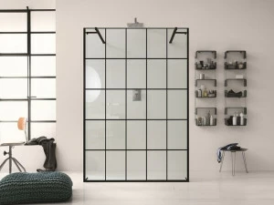 INDA® Хрустальная душевая кабина Walk in 8mm