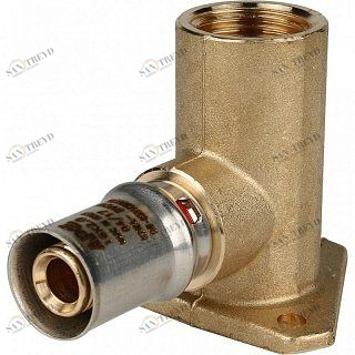 Угол с креплением на стену пресс STOUT 20х1/2" длинный SFP0012001220