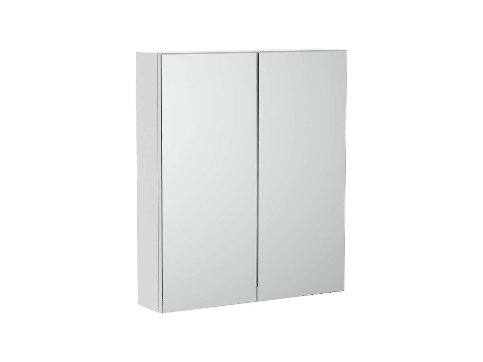 Зеркальный стеклянный шкаф для ванной комнаты с дверцами Roca Luna ARCH-00041941