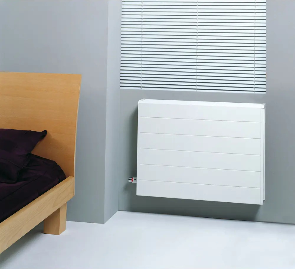 91230910 Конвектор настенный Jaga Tempo Wall 500x1100x100 мм медь белый STLM-0941726
