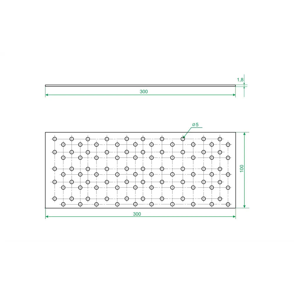 Santreyd PS 300x100x1.8 — соединительная пластина для стропил и мебели 84857800 STLM-0056250 - Вид №3