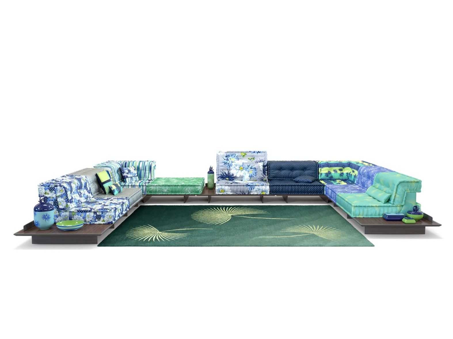 Ткань диван ROCHE BOBOIS Mah Jong ARCH-00091548