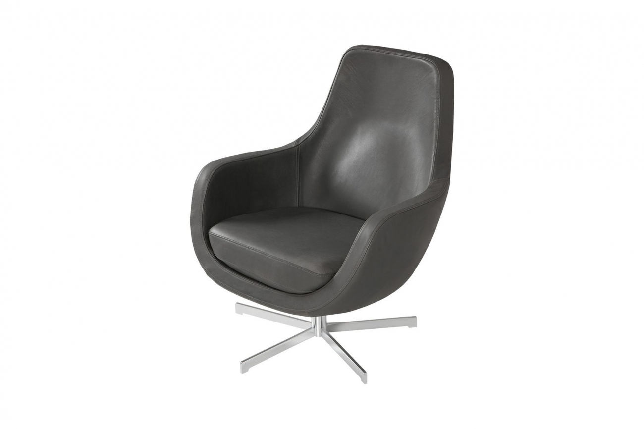 Кресло STEFANI серое SITS STEFANI 192354 Черный  - Вид №3