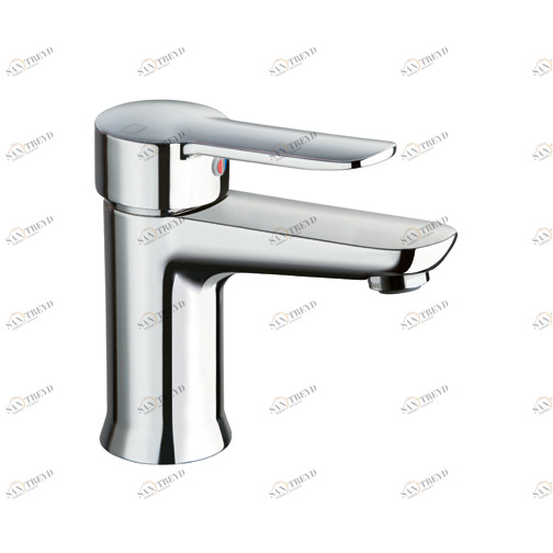 CRI2P225 Смеситель для умывальника REGULAR с картриджем C3 LLC ENERGY SAVING и выдвижным сливом 1 "1/4. Cristina Rubinetterie 