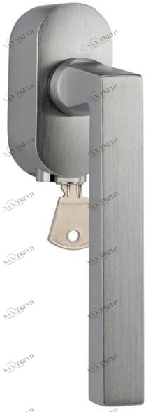 Reguitti Оконная ручка из латуни dk с замком на розетке Laser A130dkc6758