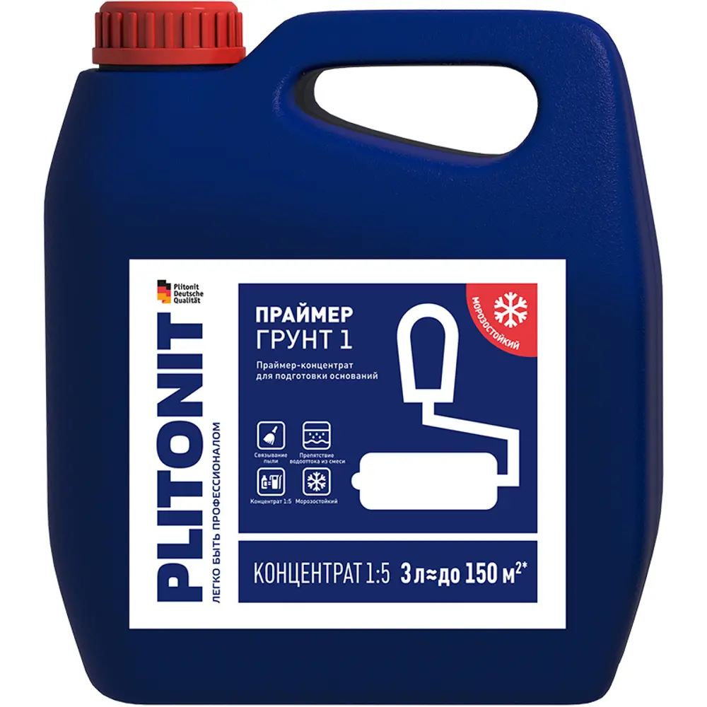 Грунтовка универсальная Plitonit Грунт 1, 3 л STLM-2204568