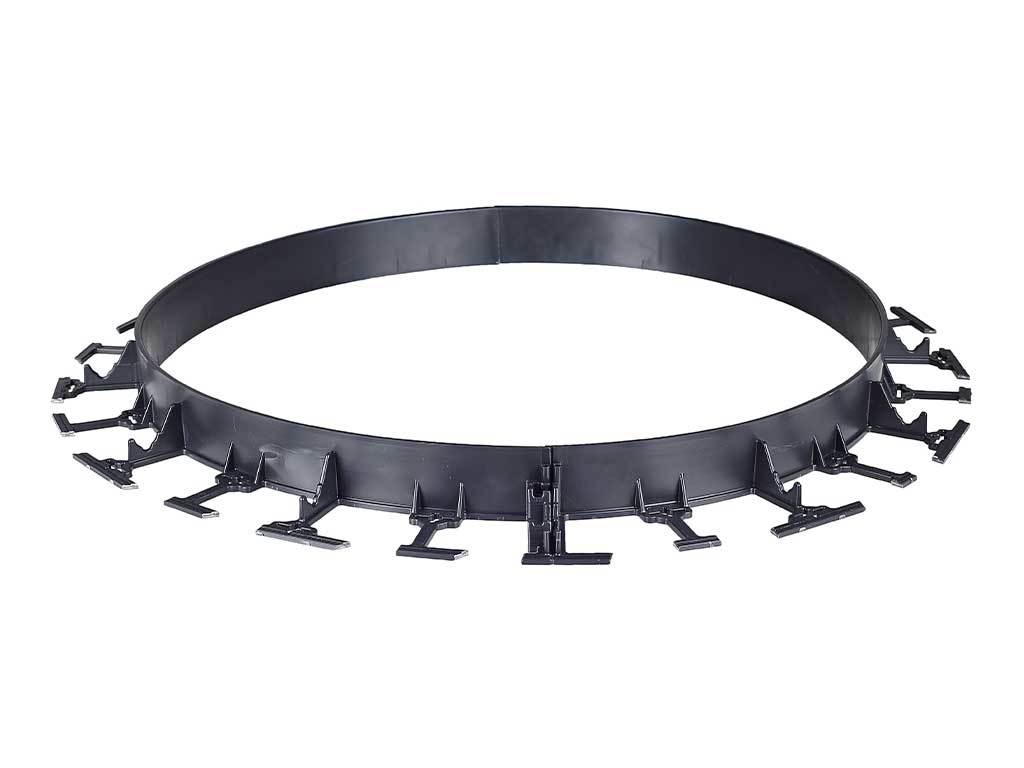 Пластиковый бордюр 45 мм, длина 1 м ГеоПластБорд GPBST-45 - Вид №13