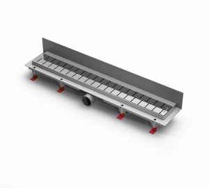 Водоотводящий желоб ALPEN Medium ALP-650M2 для монтажа вплотную к стене