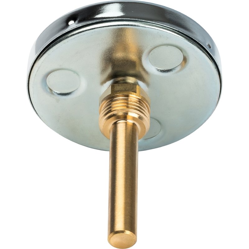 Термометр биметаллический 80 мм 120° STOUT с погружной гильзой 75 мм SIM0001807515 - Вид №2