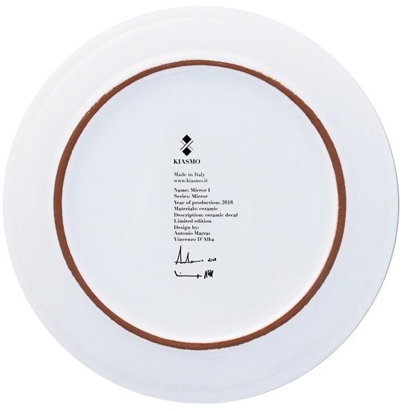Kiasmo Керамическая тарелка Mirror K+mm1 - Вид №2
