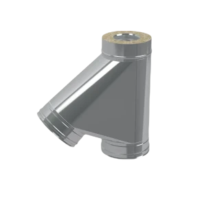 Тройник утеплённый, ф200x280, 45 градусов