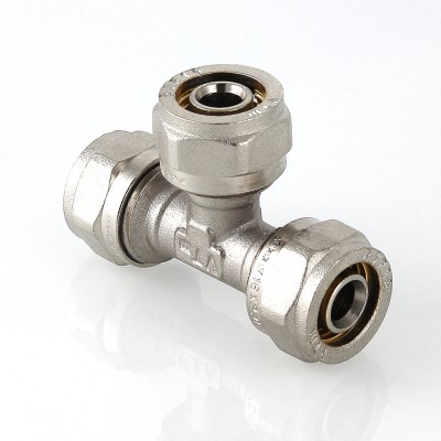 VTm.331.N.202620 Фитинг обжимной – тройник Valtec 20 х 26 х 20 мм  - Вид №5