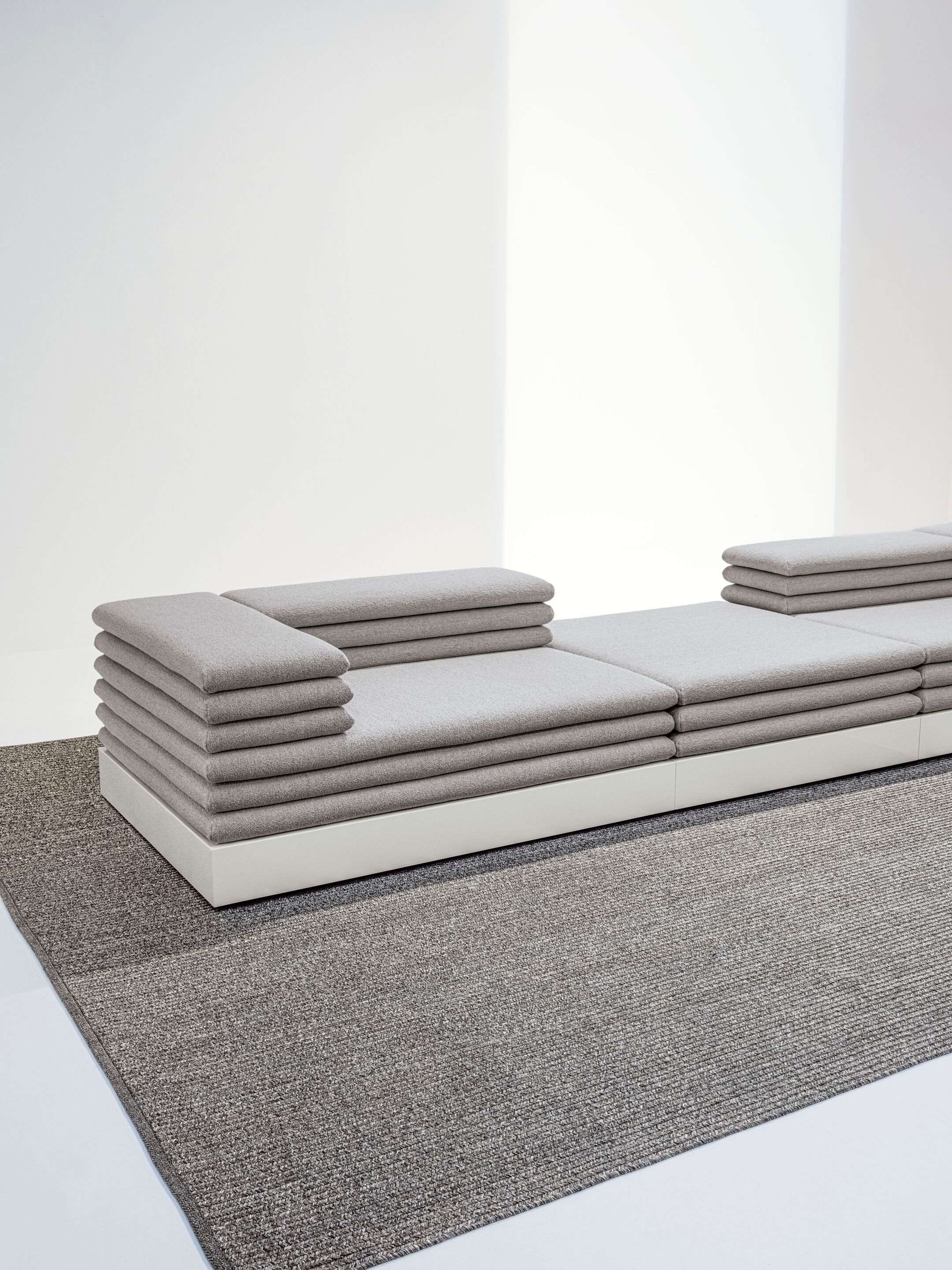 Секционный диван из ткани La Cividina Acamante ARCH-00049709 - Вид №4