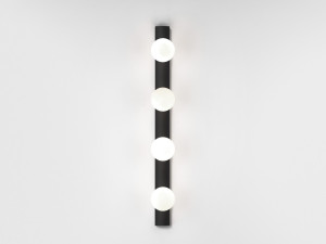 Стальной светодиодный настенный светильник