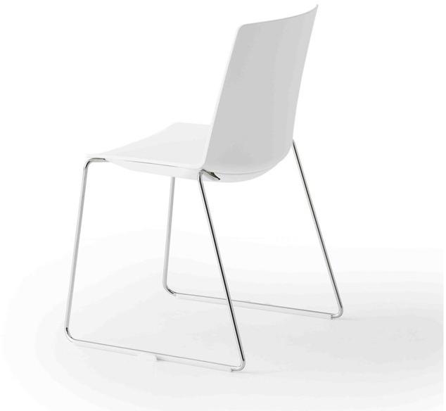 GABER Штабелируемый стул на салазках из технополимера Jubel sun-id-1398916 - Вид №6